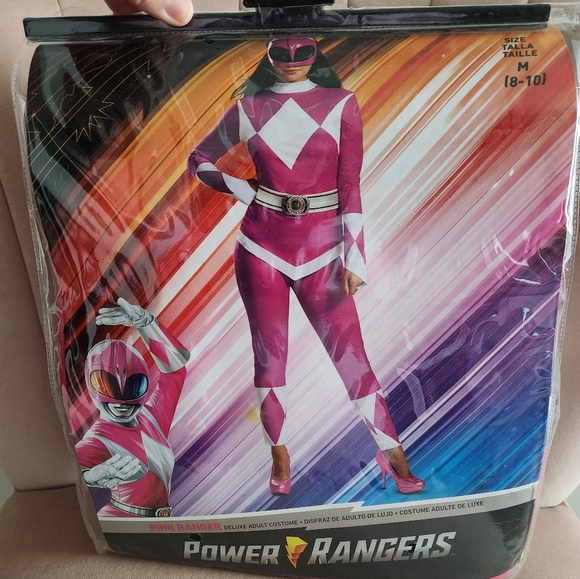 Pink Power Rangers Costume - Picture 2 of 4